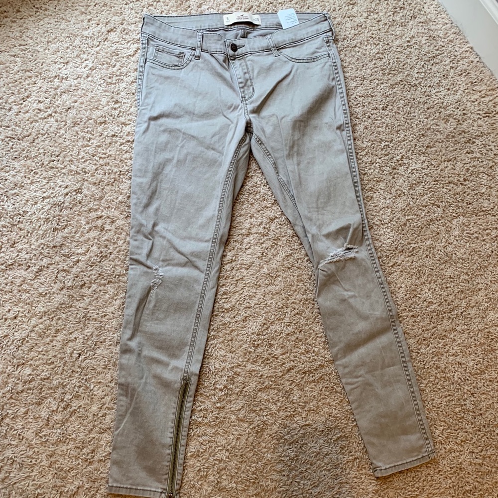 Hollister crop Jean